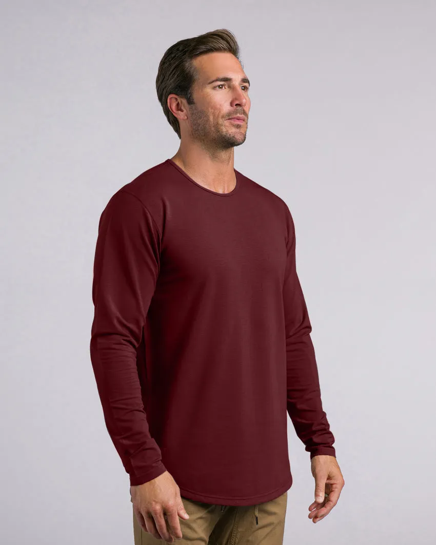 Drop-Cut Long Sleeve: BYLT Signature <!-- Size XXL -->