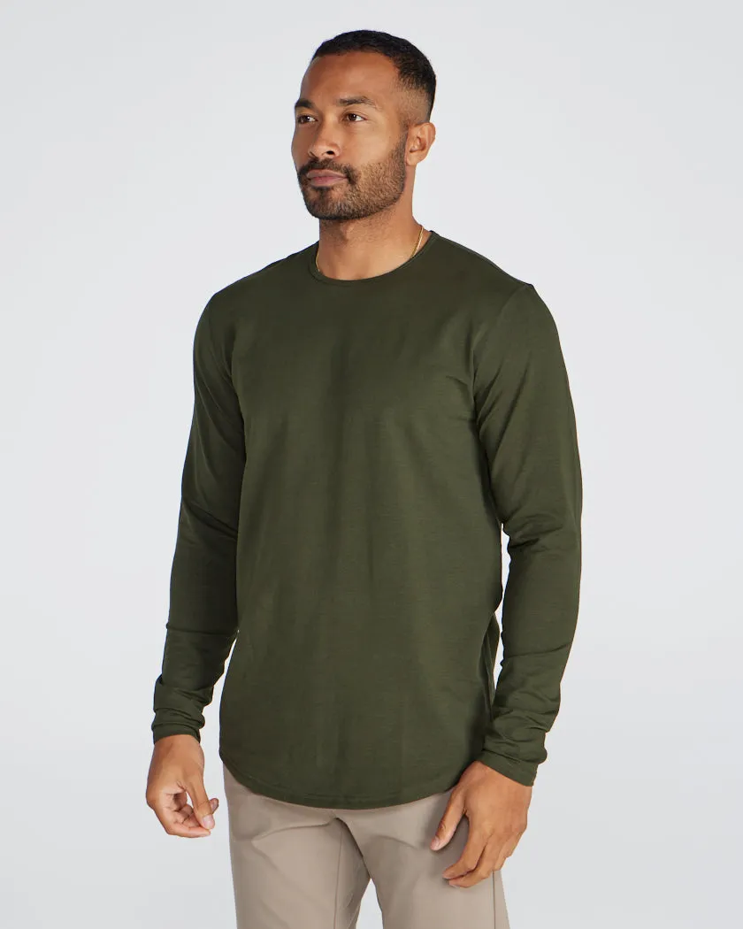 Drop-Cut Long Sleeve: LUX