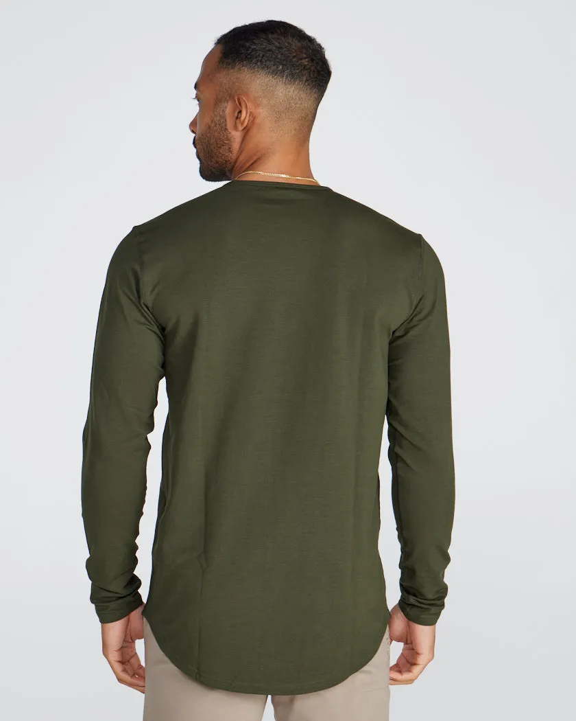 Drop-Cut Long Sleeve: LUX