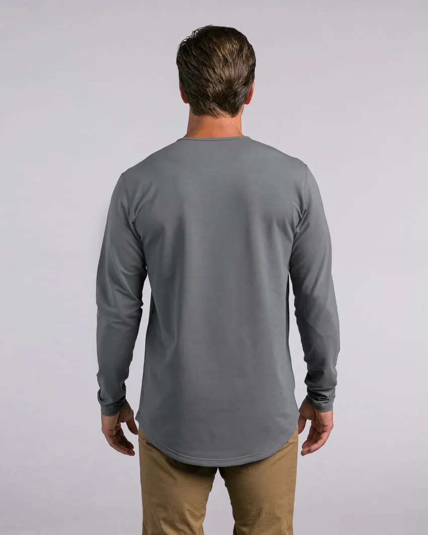 Drop-Cut Long Sleeve: LUX