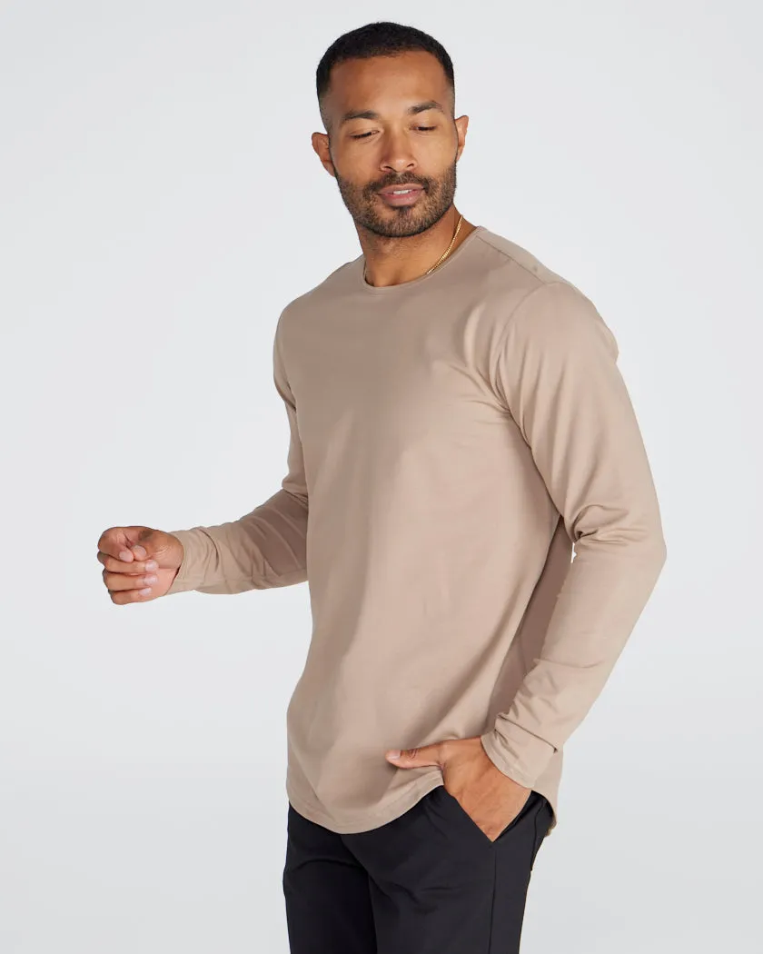 Drop-Cut Long Sleeve: LUX