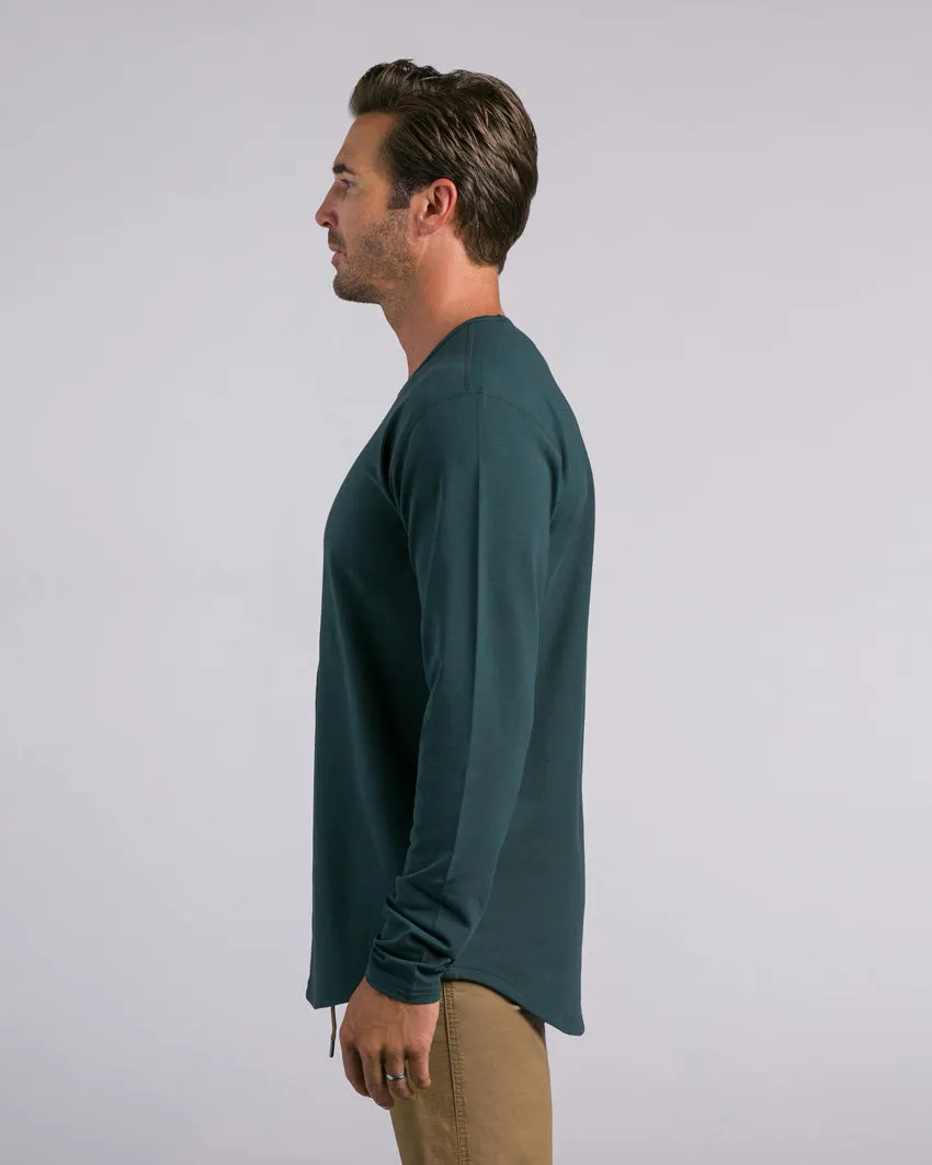 Drop-Cut Long Sleeve: LUX