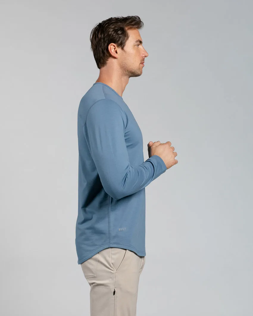 Drop-Cut Long Sleeve: LUX