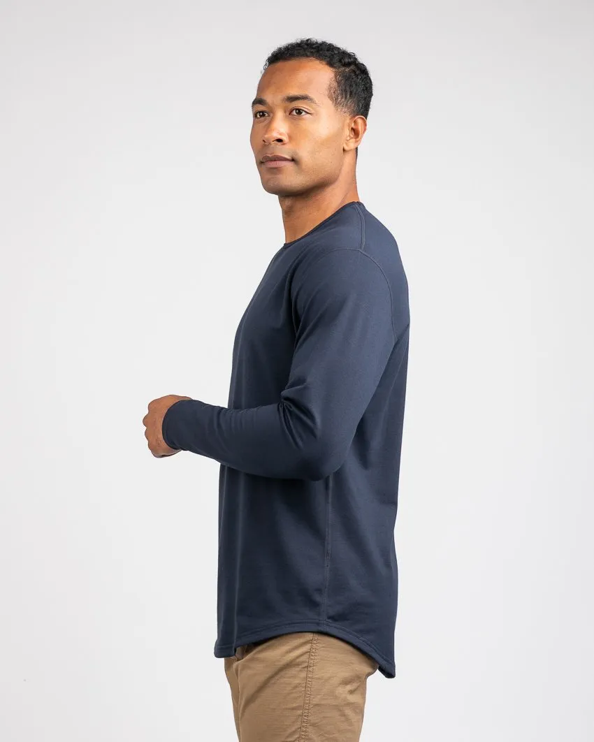 Drop-Cut Long Sleeve: LUX