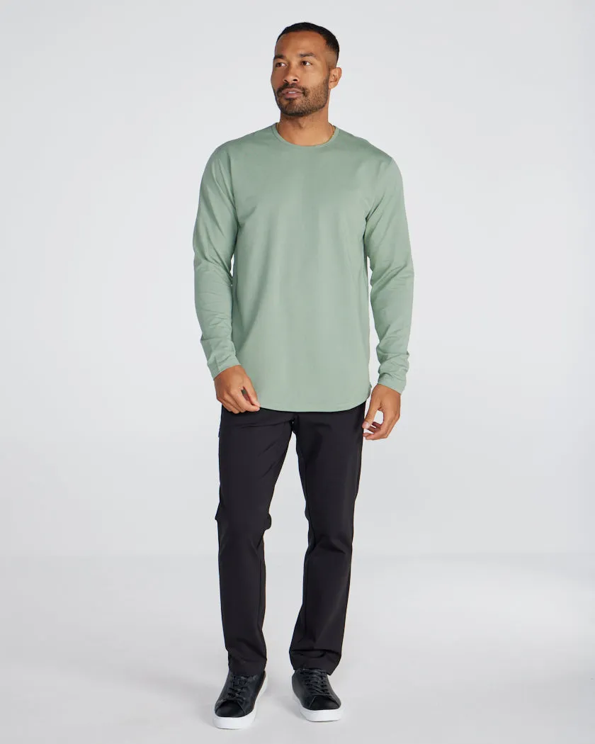 Drop-Cut Long Sleeve: LUX