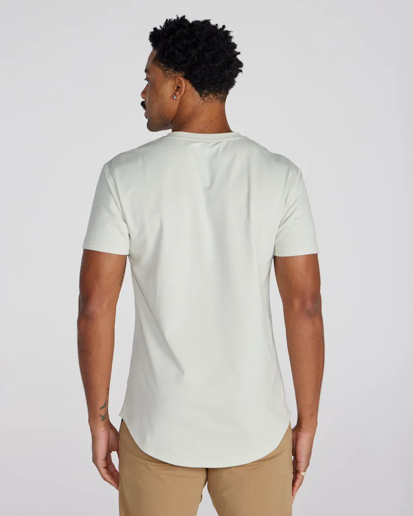 Drop-Cut V-Neck: BYLT Signature