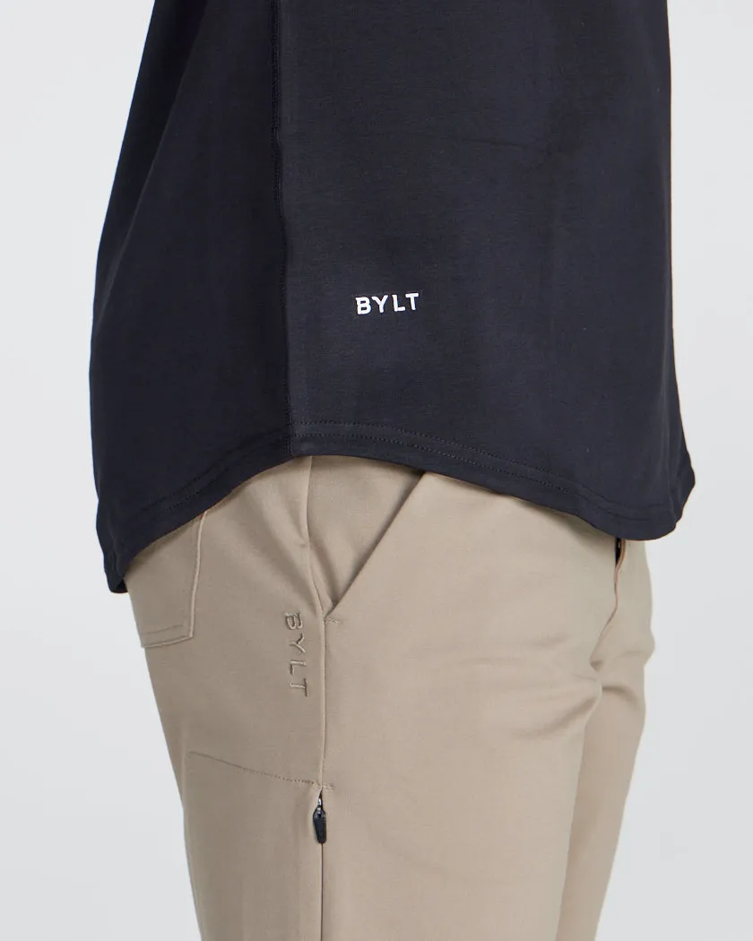 Drop-Cut V-Neck: BYLT Signature