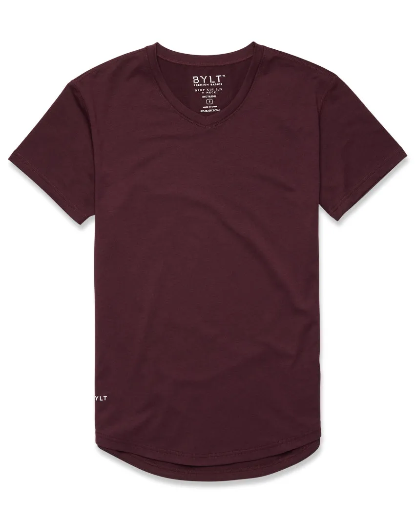 Drop-Cut V-Neck: BYLT Signature