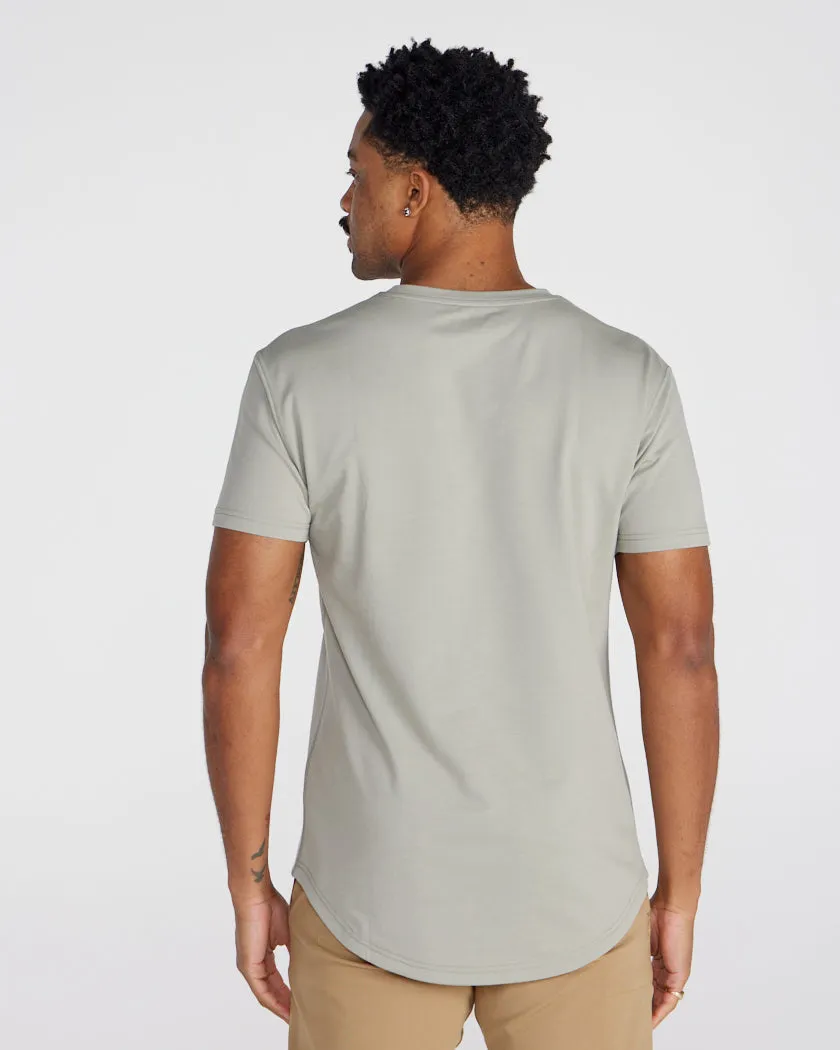 Drop-Cut V-Neck: BYLT Signature