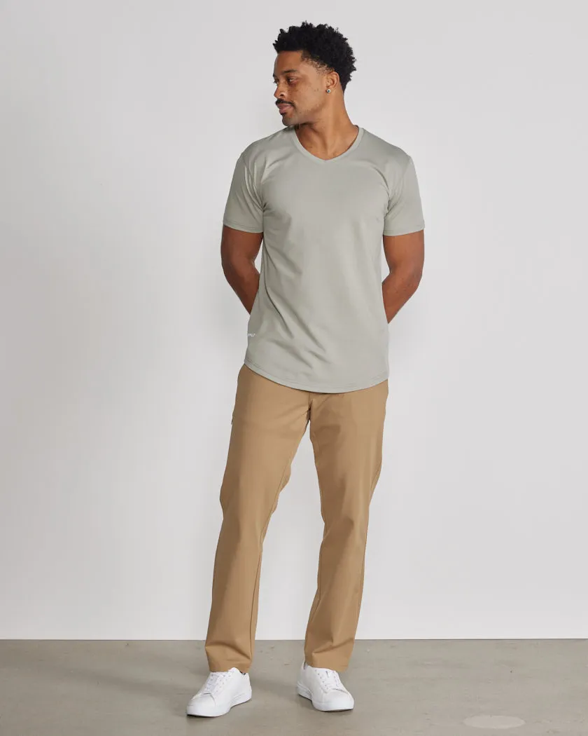 Drop-Cut V-Neck: BYLT Signature