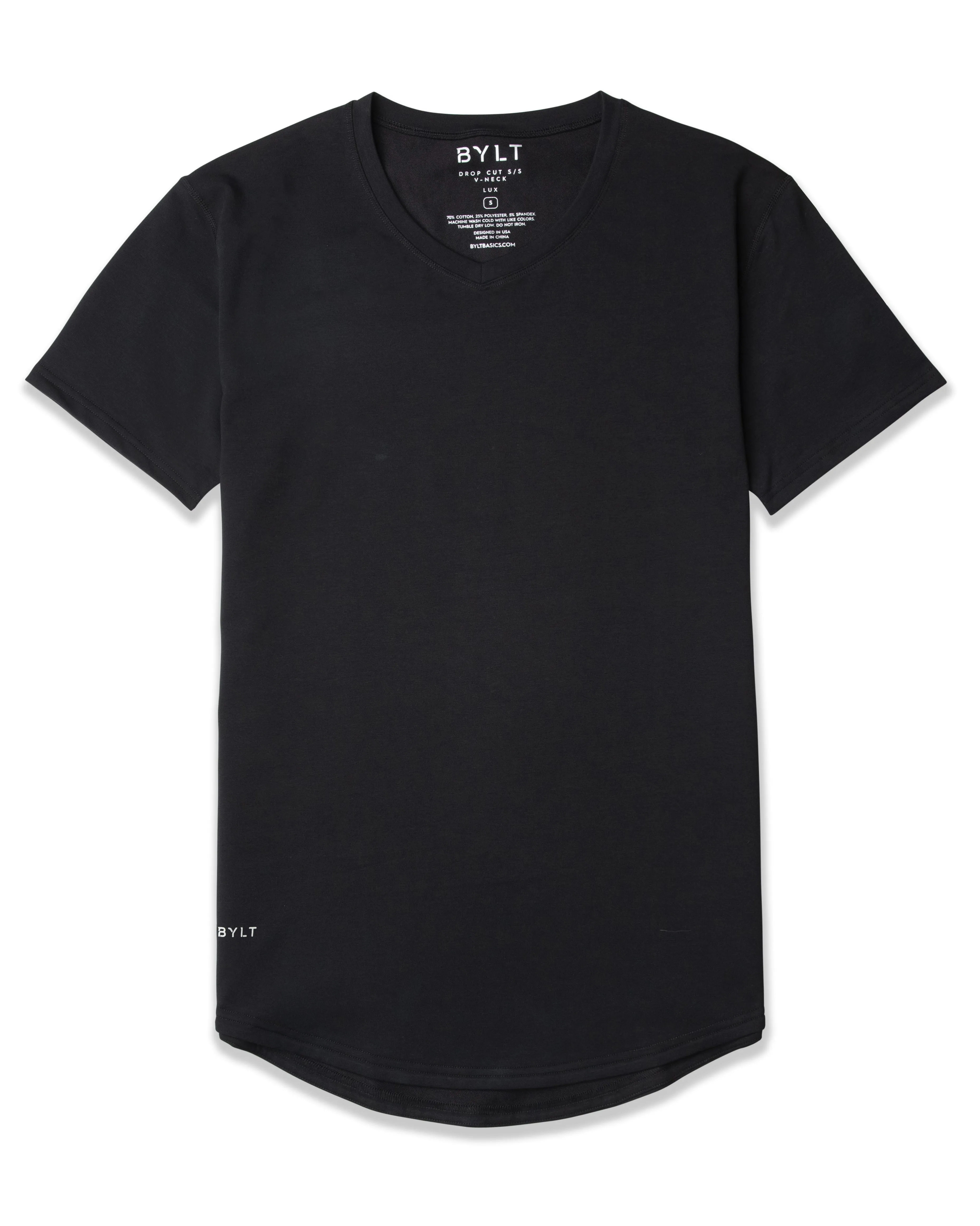 Drop-Cut V-Neck: BYLT Signature