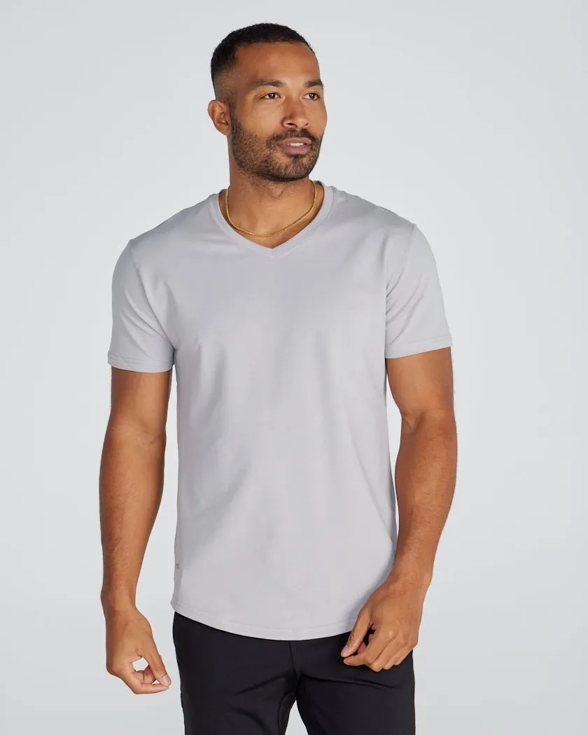 Drop-Cut V-Neck: BYLT Signature