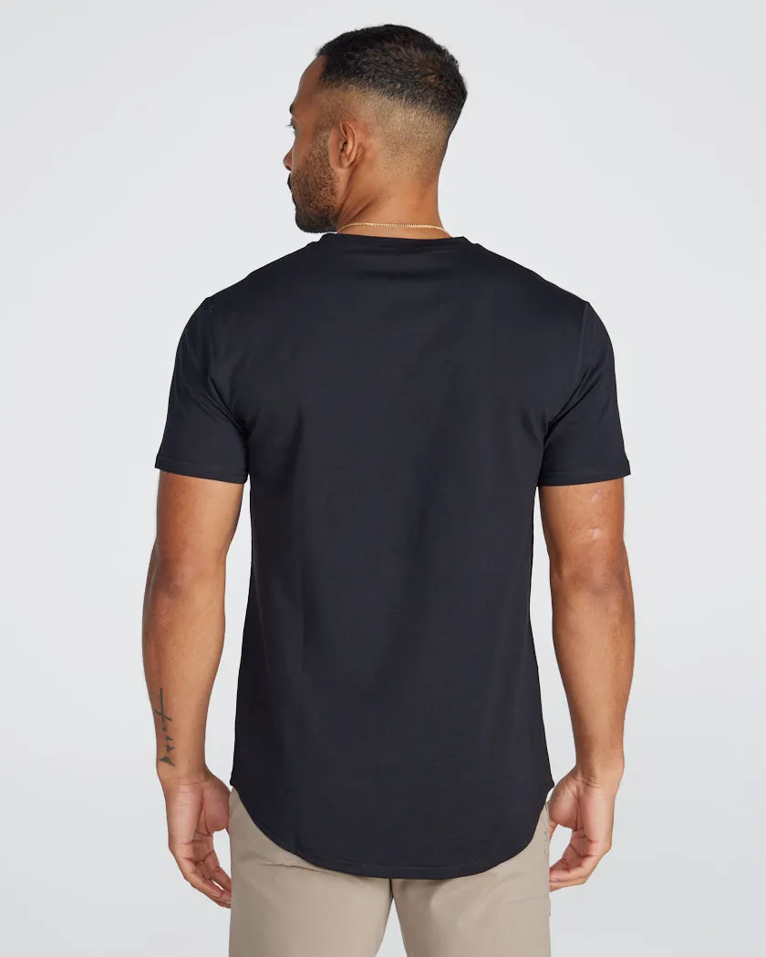 Drop-Cut V-Neck: BYLT Signature