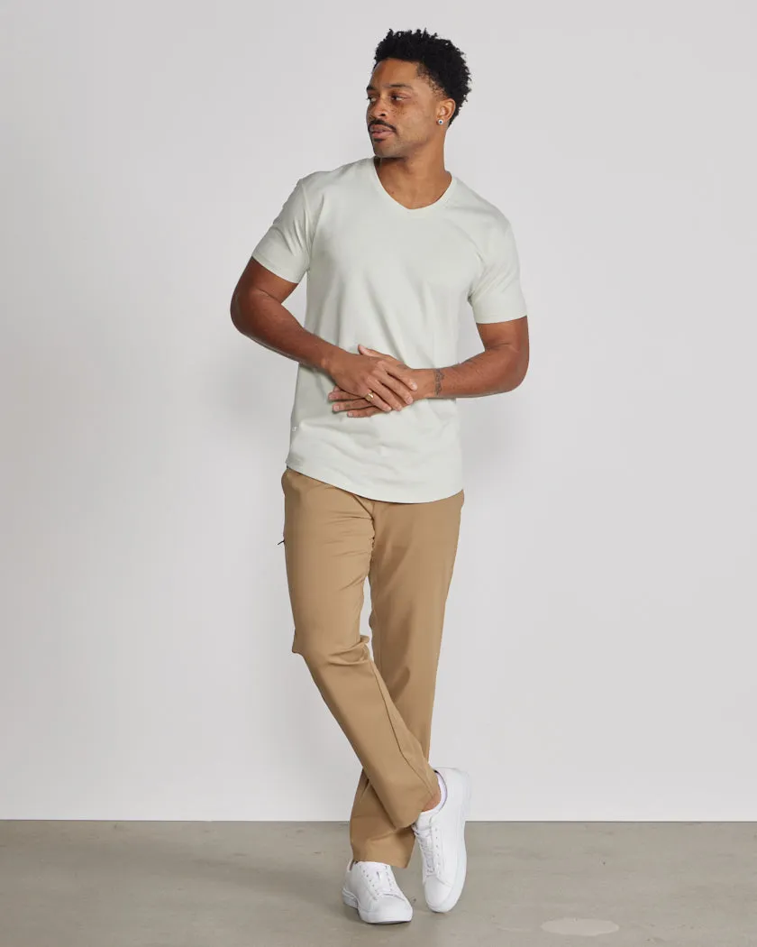 Drop-Cut V-Neck: BYLT Signature