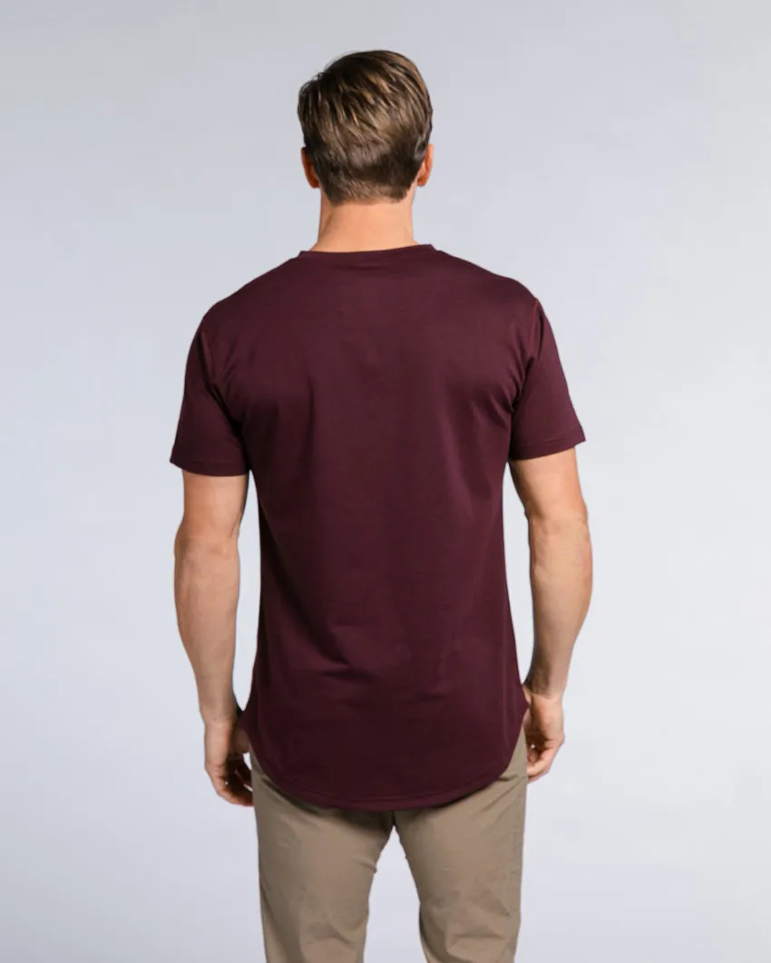 Drop-Cut V-Neck: BYLT Signature