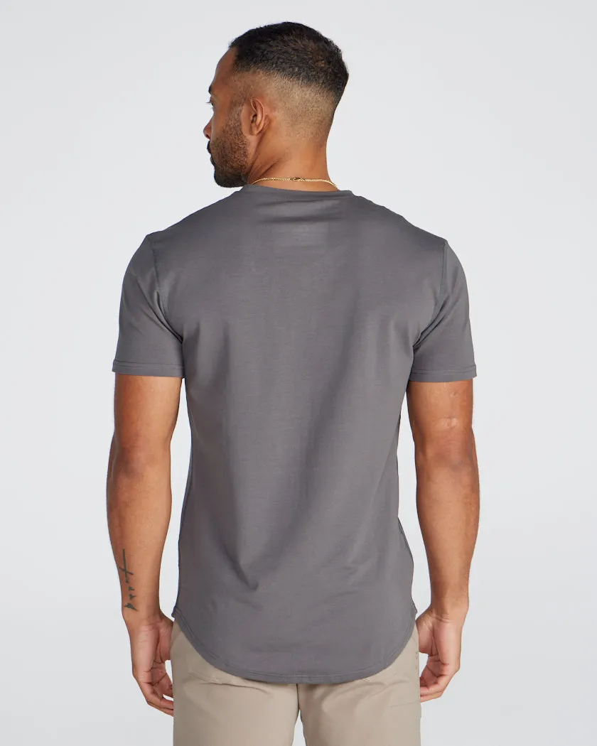 Drop-Cut V-Neck: BYLT Signature