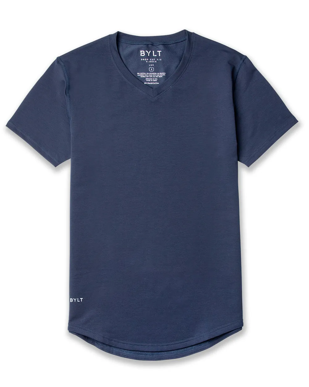 Drop-Cut V-Neck: BYLT Signature