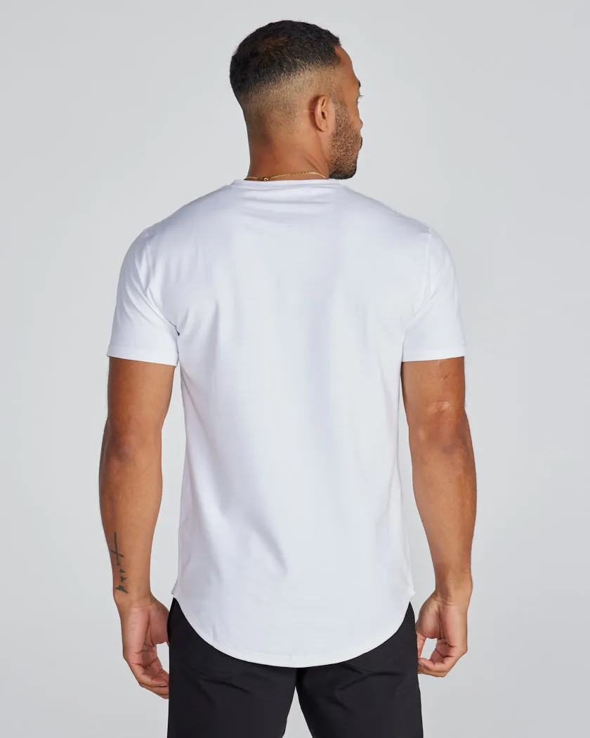 Drop-Cut V-Neck: BYLT Signature