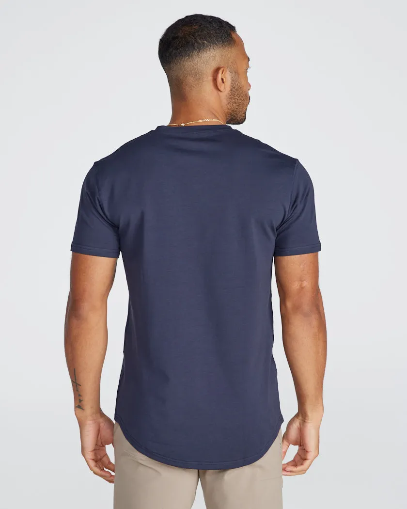 Drop-Cut V-Neck: BYLT Signature