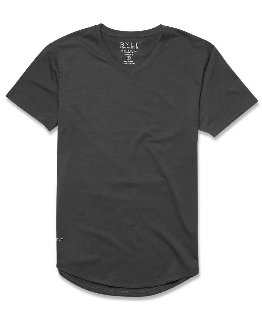 Drop-Cut V-Neck: BYLT Signature