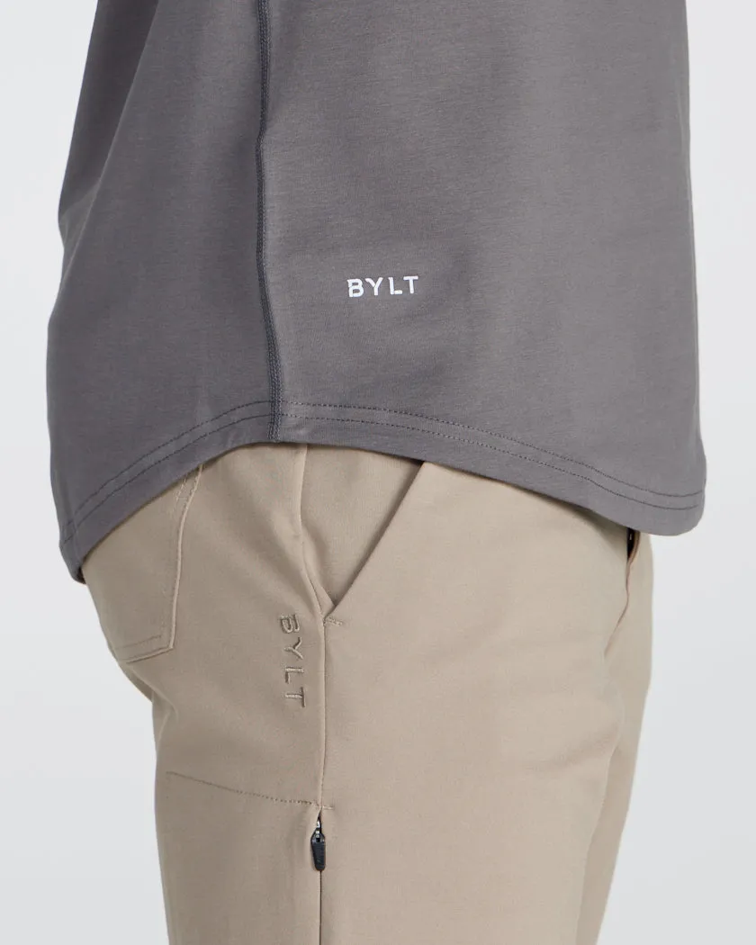 Drop-Cut V-Neck: BYLT Signature