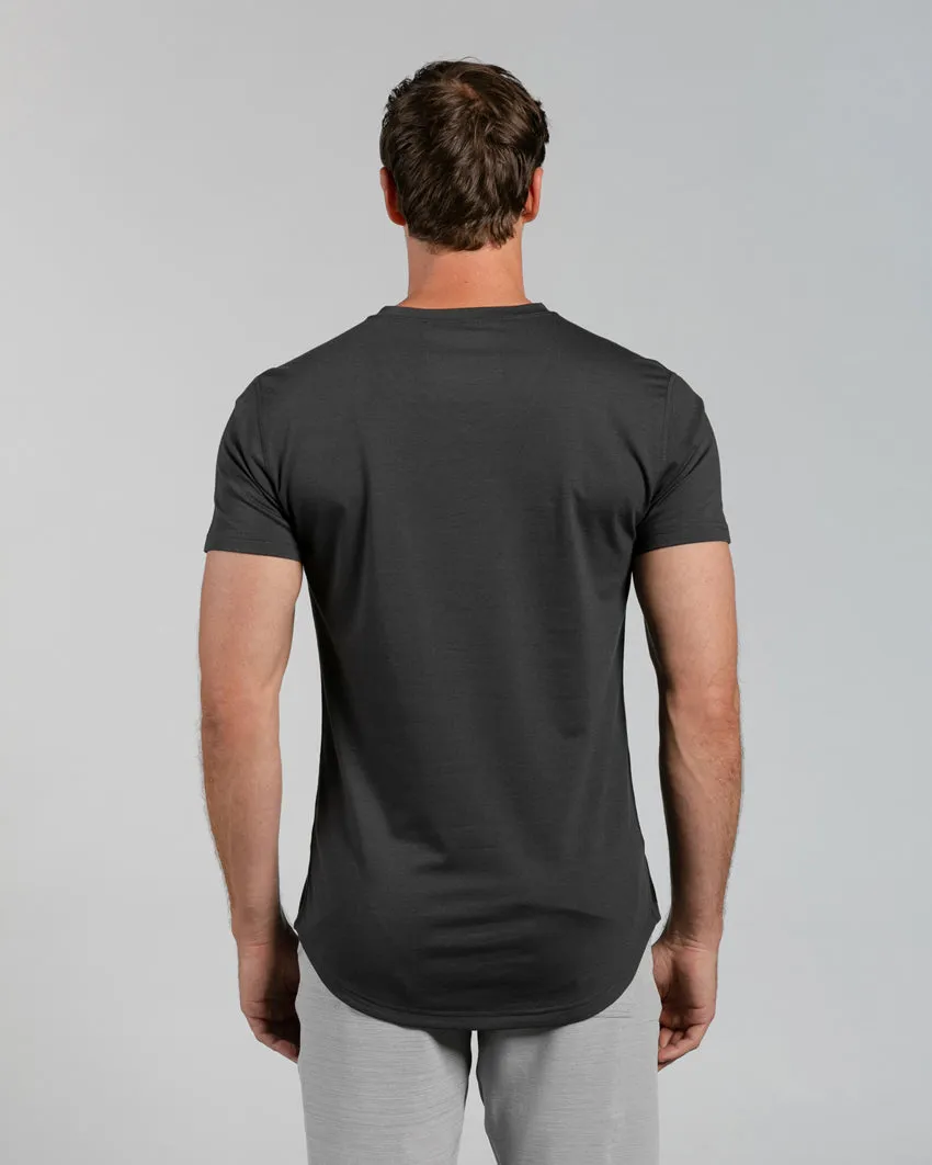 Drop-Cut V-Neck: BYLT Signature