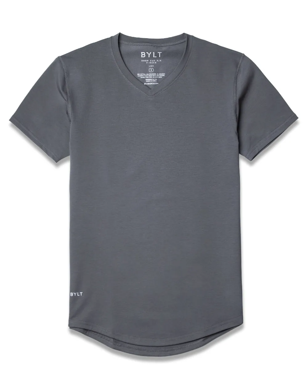 Drop-Cut V-Neck: BYLT Signature