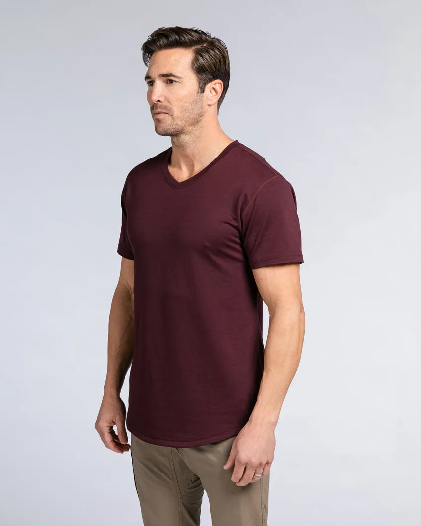 Drop-Cut V-Neck: BYLT Signature