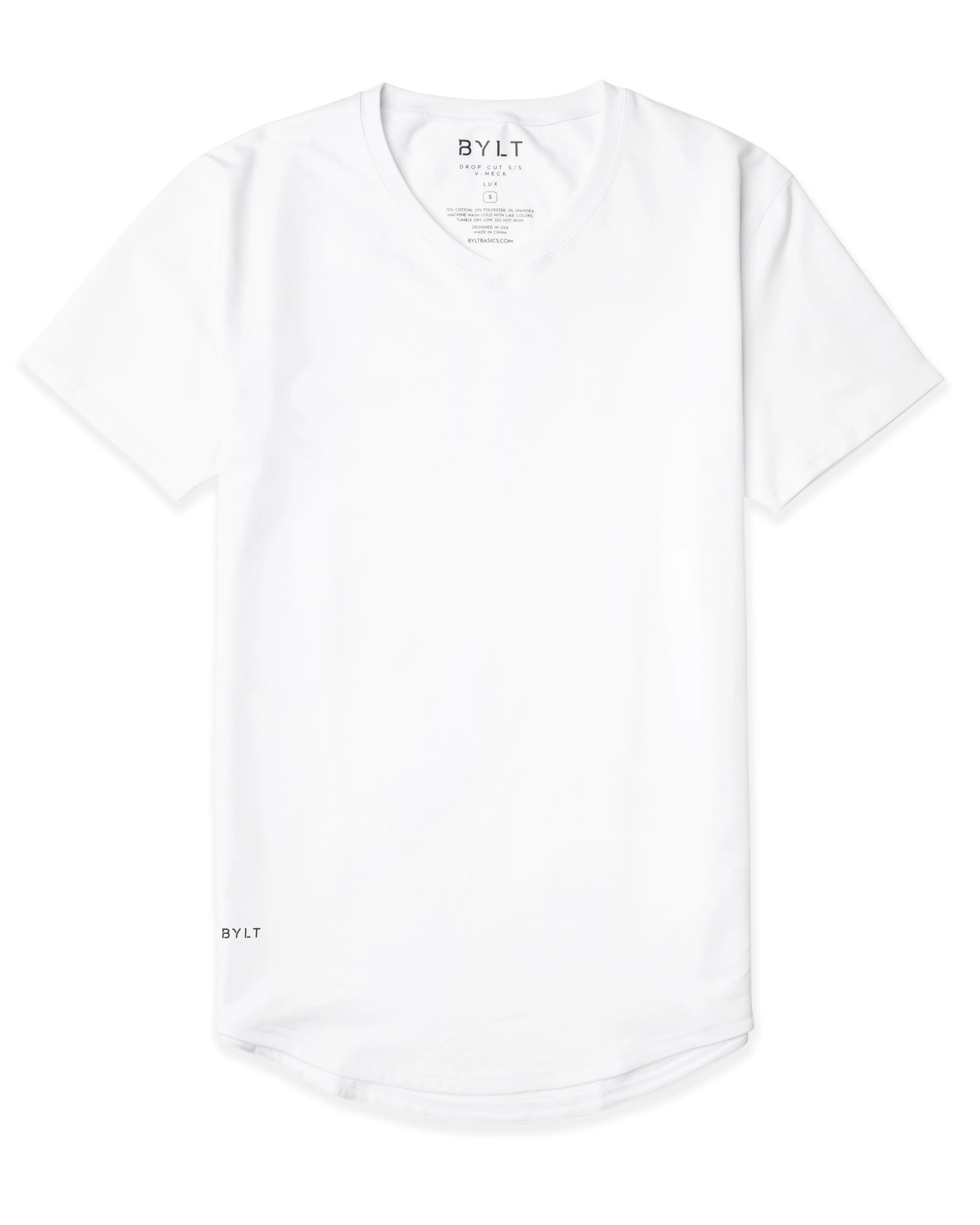 Drop-Cut V-Neck: BYLT Signature