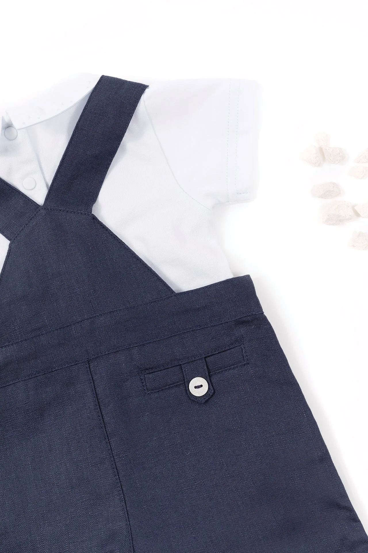 Dungarees - Navy