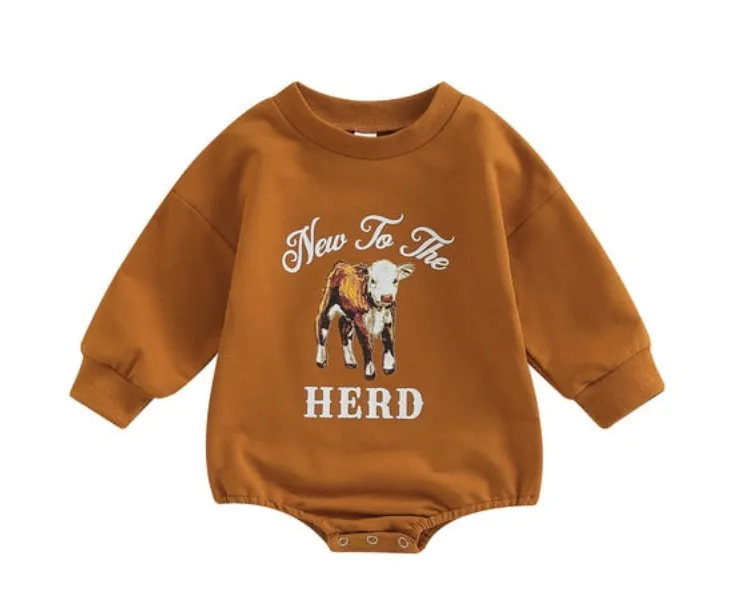 FARM BABY Long-Sleeve Onesie