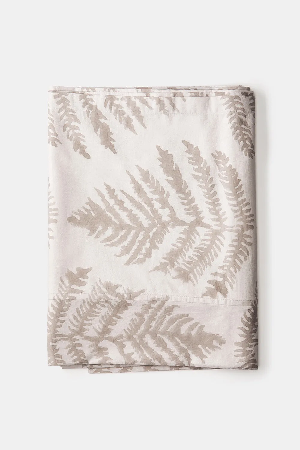 Fern Tablecloth in Dove