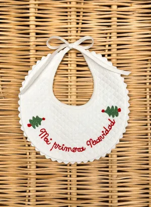 First Christmas Bib