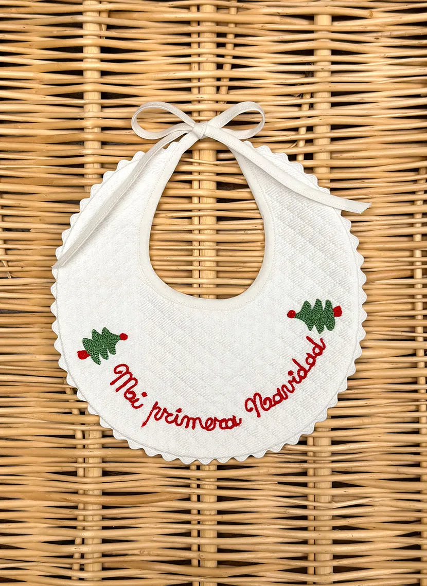 First Christmas Bib