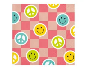 Flower Power Beverage Napkins