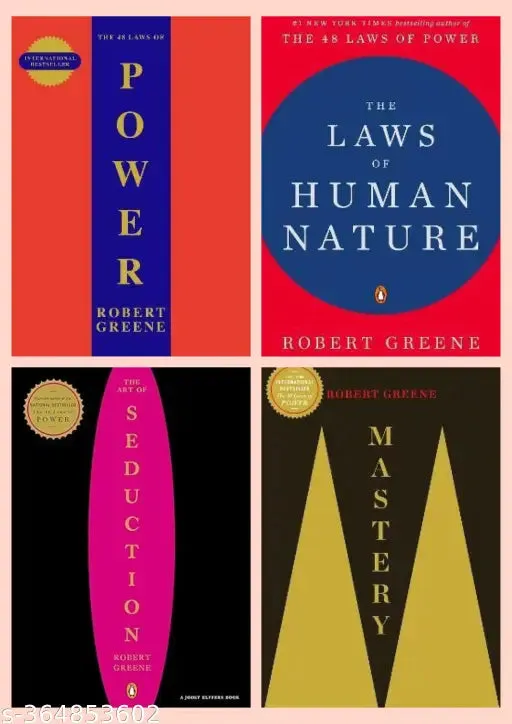 Full Edition Robert Greene 4 Books Combo