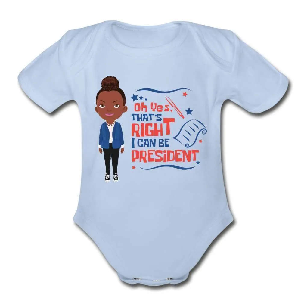 Future girl president Organic Onesie