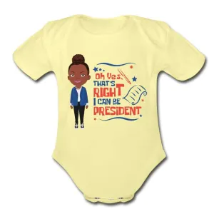 Future girl president Organic Onesie