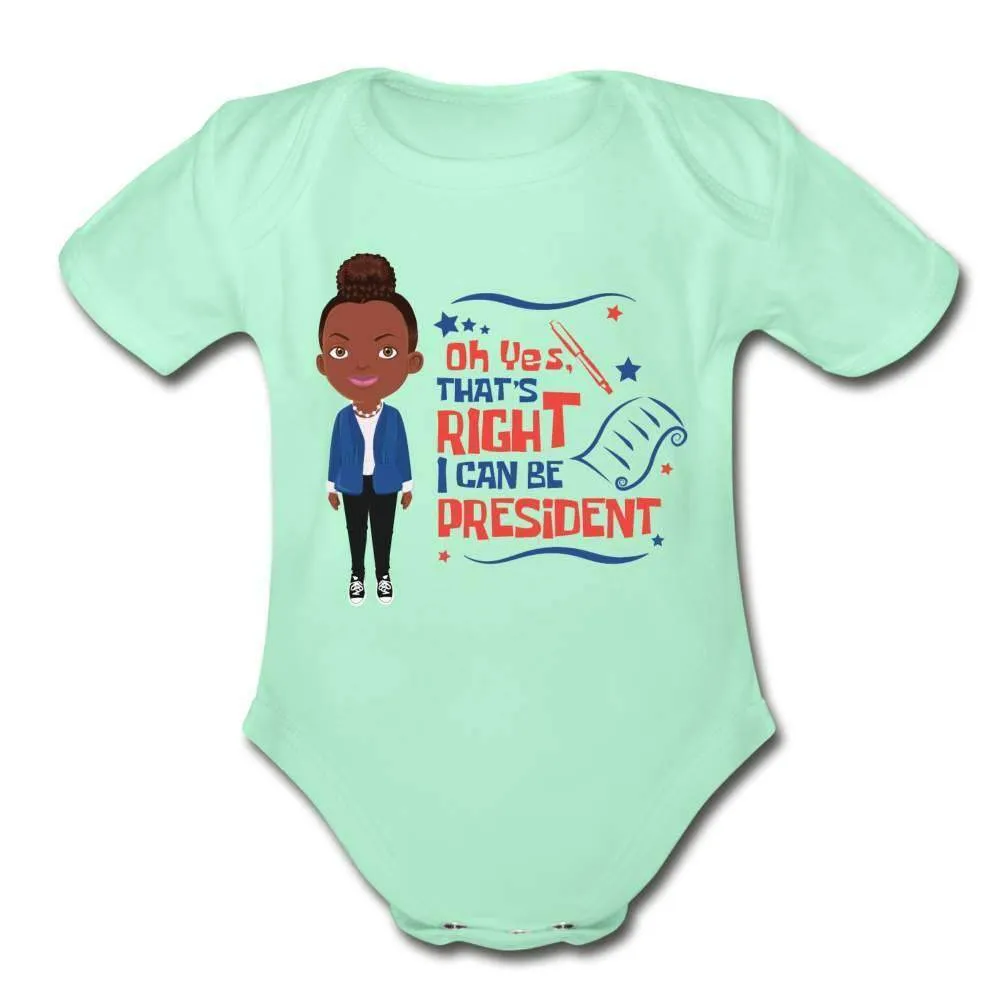 Future girl president Organic Onesie