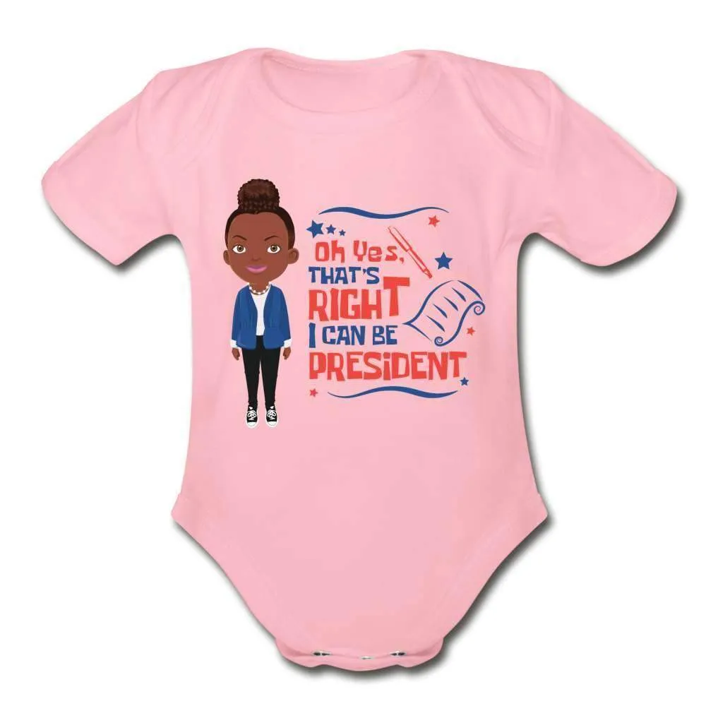 Future girl president Organic Onesie