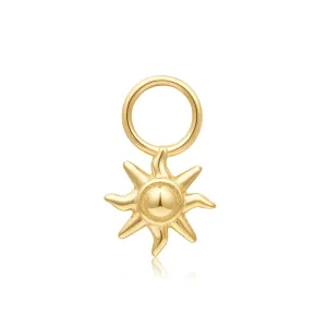 Gold Sunshine Earring Charm