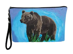 Grizzly Bear Paw Pouch - Brave