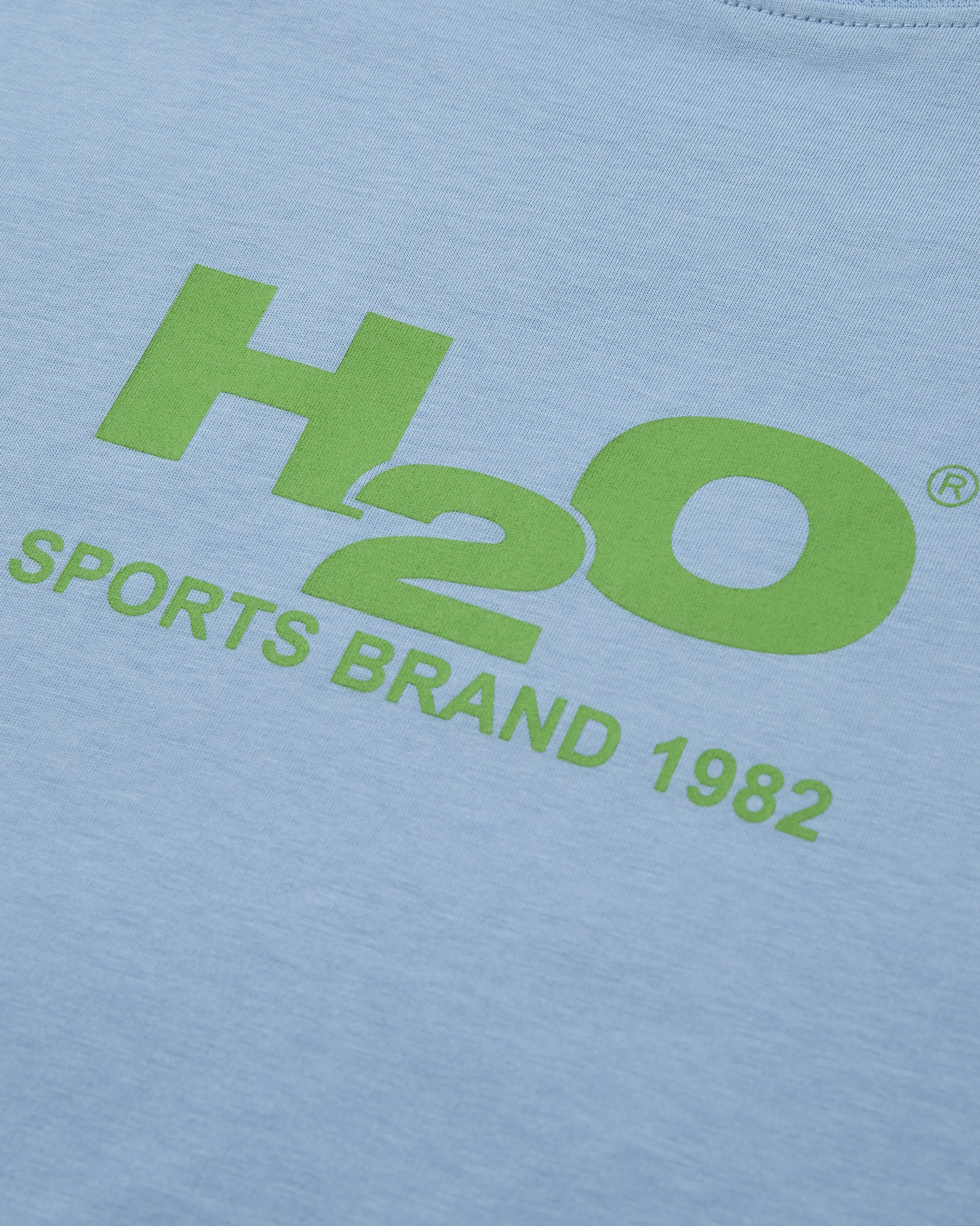 H2O Logo Tee - Baby Blue