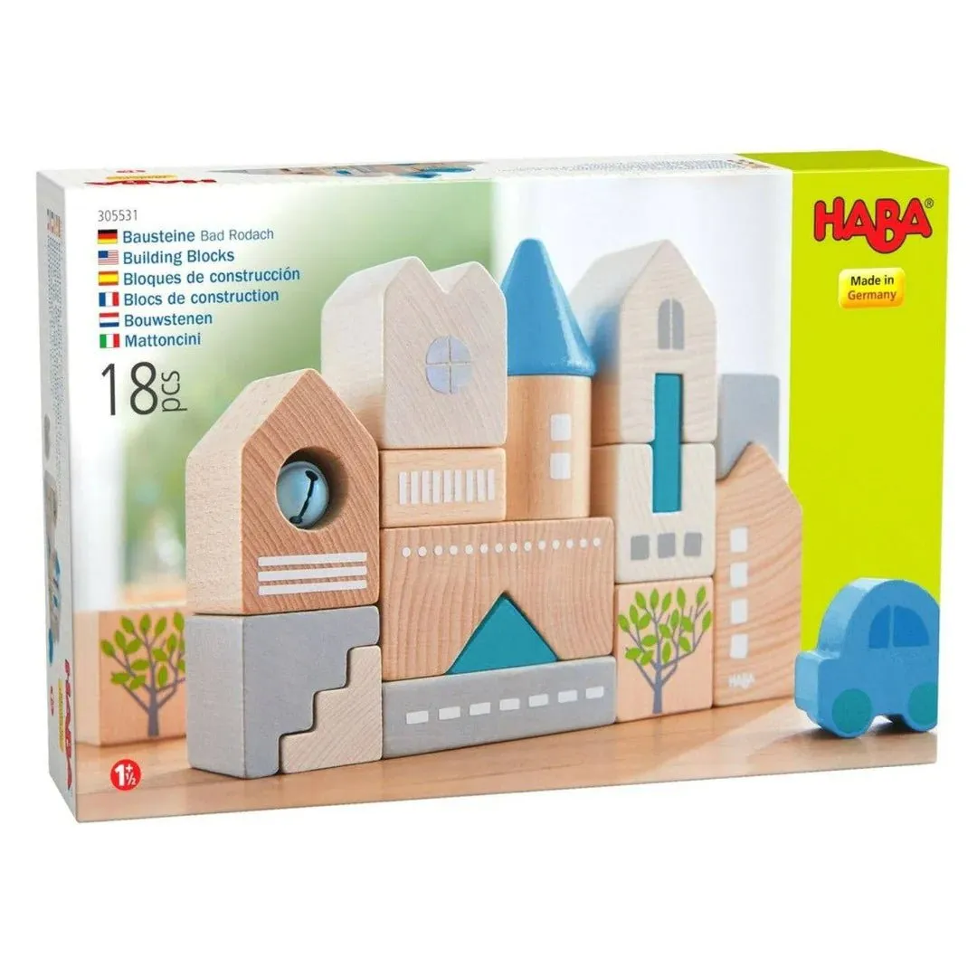 Haba Town Wooden Building Blocks