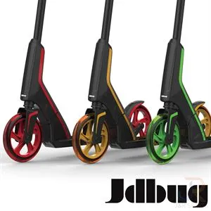 JD Bug Pro Commute 185 Scooter - Black/Red