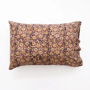 Kalamkari Pillowcase - Small Marigold Flowers