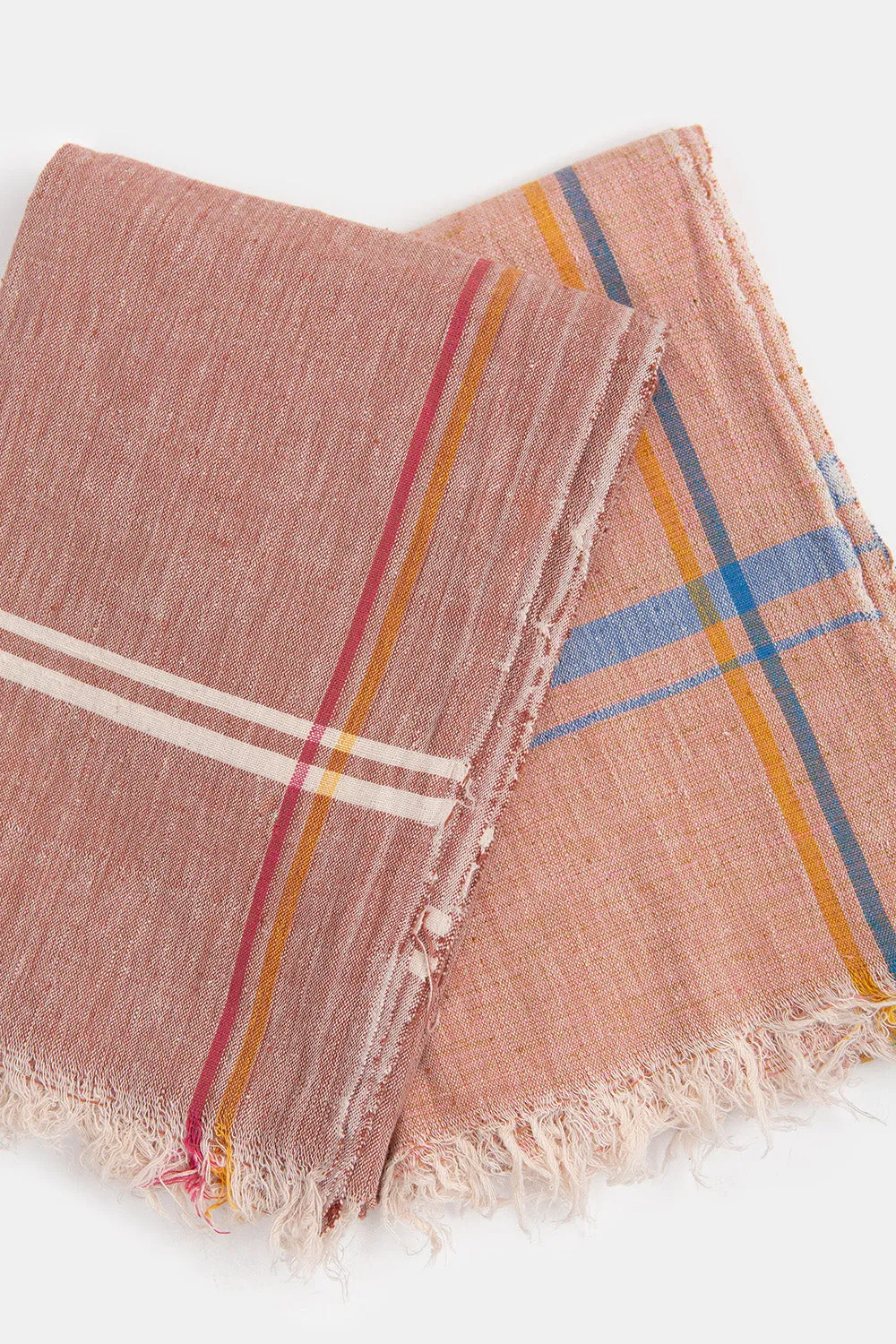 Khadi Cotton Towel in Rust