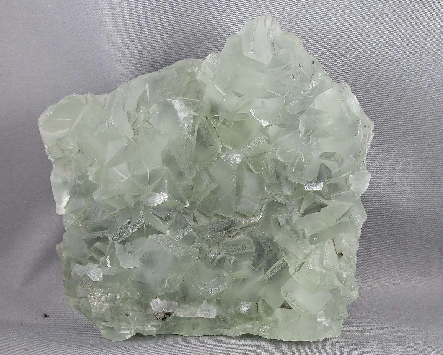 Large Green Fluorite Crystal Cluster 1pc