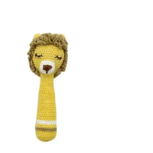 Lion Long Stick Rattle