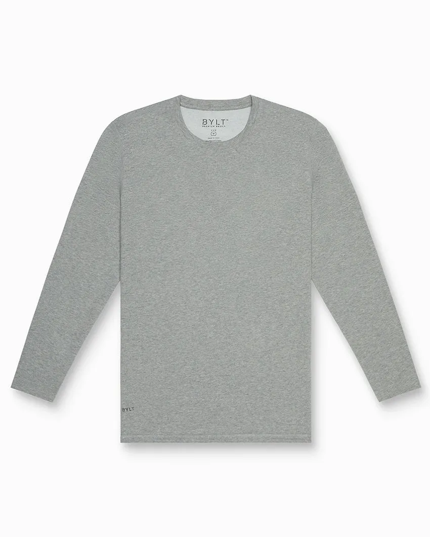 Long Sleeve: LUX Split Hem